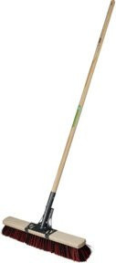 FREUND PROFI-Arbeitsbesen 66247 mit Arenga-Elaston-Borsten, Breite: 60 cm, Schwarz-Rot - Bild 1
