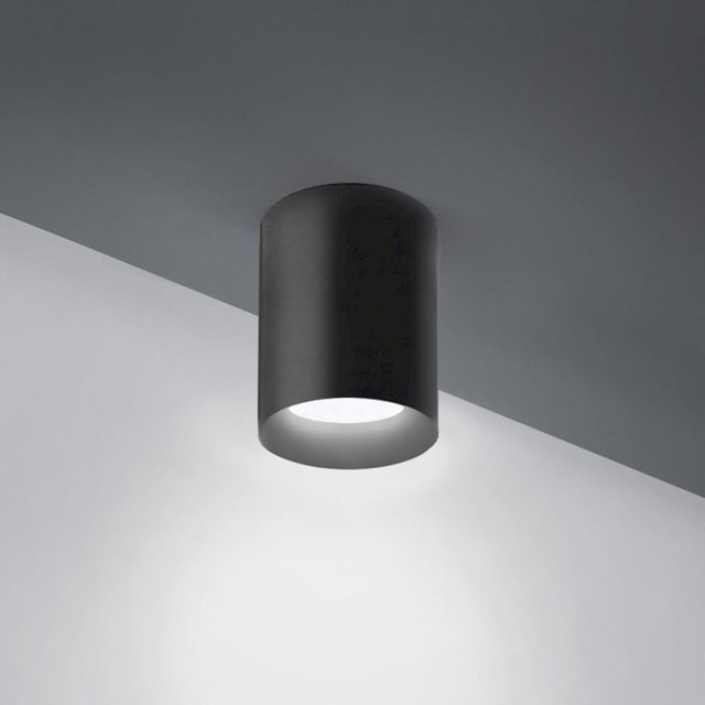 TeamItalia S-Pot Plafone LED-Deckenleuchte in Schwarz mit 12 LEDs und warmweißem Licht (2700K) - Bild 1