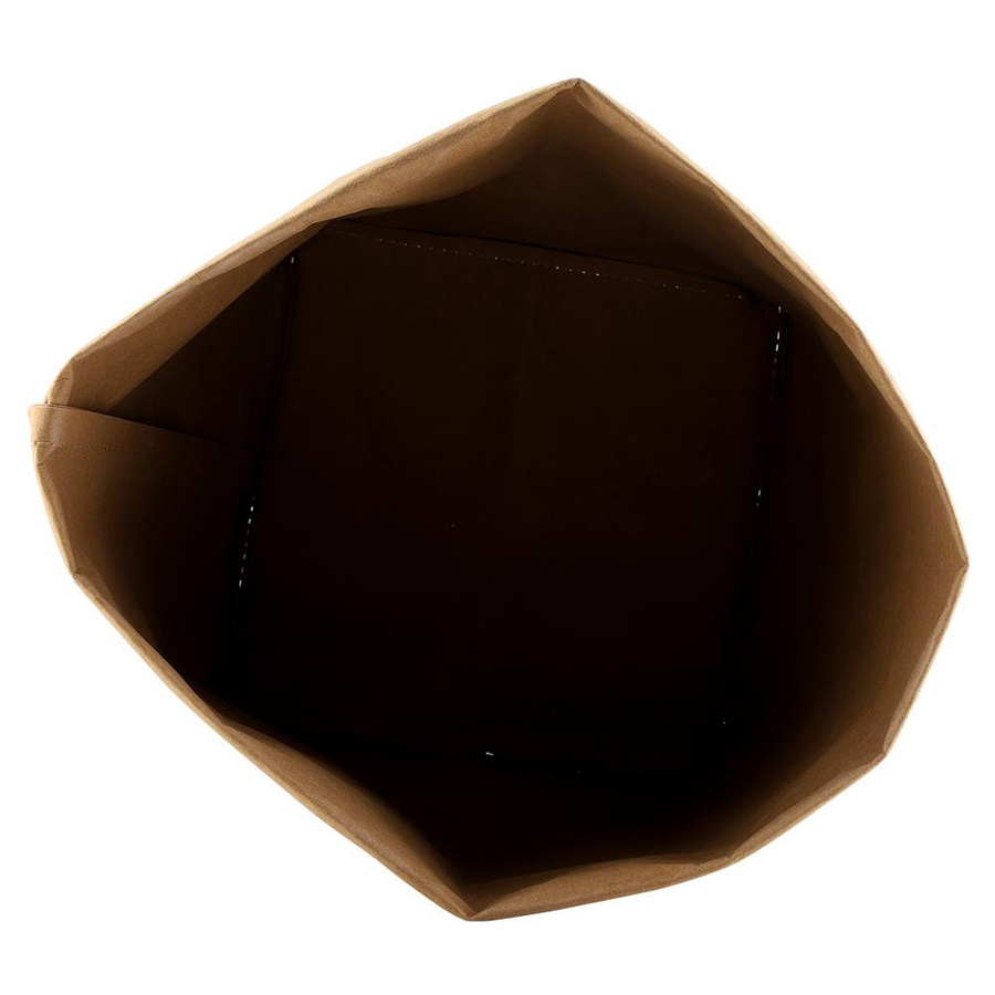 Multifunktionale Kraftpapiertüte mfySpace als Pflanztopf Abdeckung und Aufbewahrungstasche, Braun, B/T/H: 25 x 25 x 40 cm - Bild 3