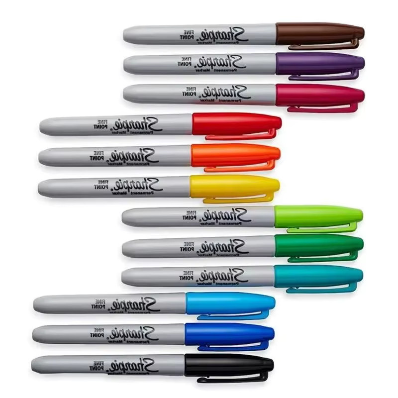 Sharpie Permanent Marker Stifte in Multicolour mit 1,0 mm Feinzeichnung für Labor, Kunst und Industrie - Bild 1