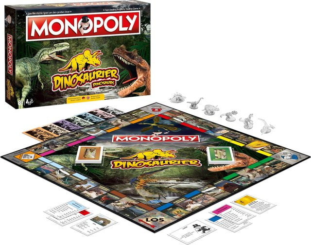 Winning Moves Monopoly Dinosaurier Brettspiel - Bild 1