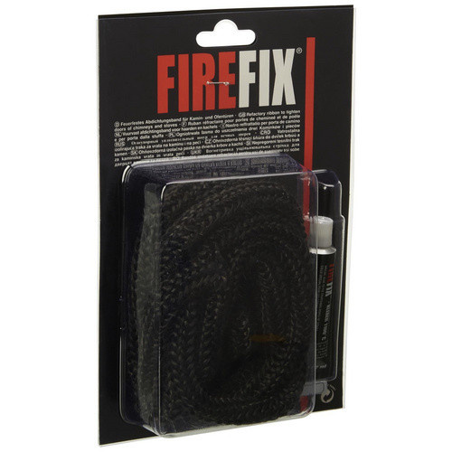 Firefix Keramikkordel für Kamin und Ofen, Farbe: Schwarz, Durchmesser: 12 mm - Bild 4