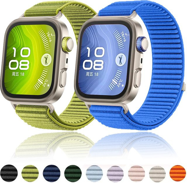 Uhrenarmband Nylon, Huawei Watch Fit 3 4 4 Pro, Unisex - Bild 1