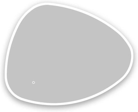 Aica Sanitär Badspiegel mit LED Beleuchtung, dimmbar, drei Lichtfarben, Memory Touch Wandschalter, B/H: 100 x 80 cm