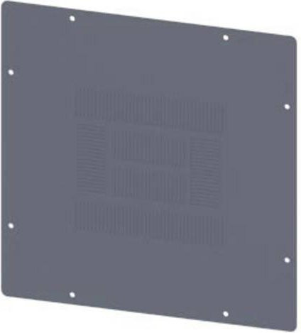 Siemens Dach aus Stahl in Grau, B: 40 cm, T: 40 cm, 8MF1044-2UD30-0 - Bild 1