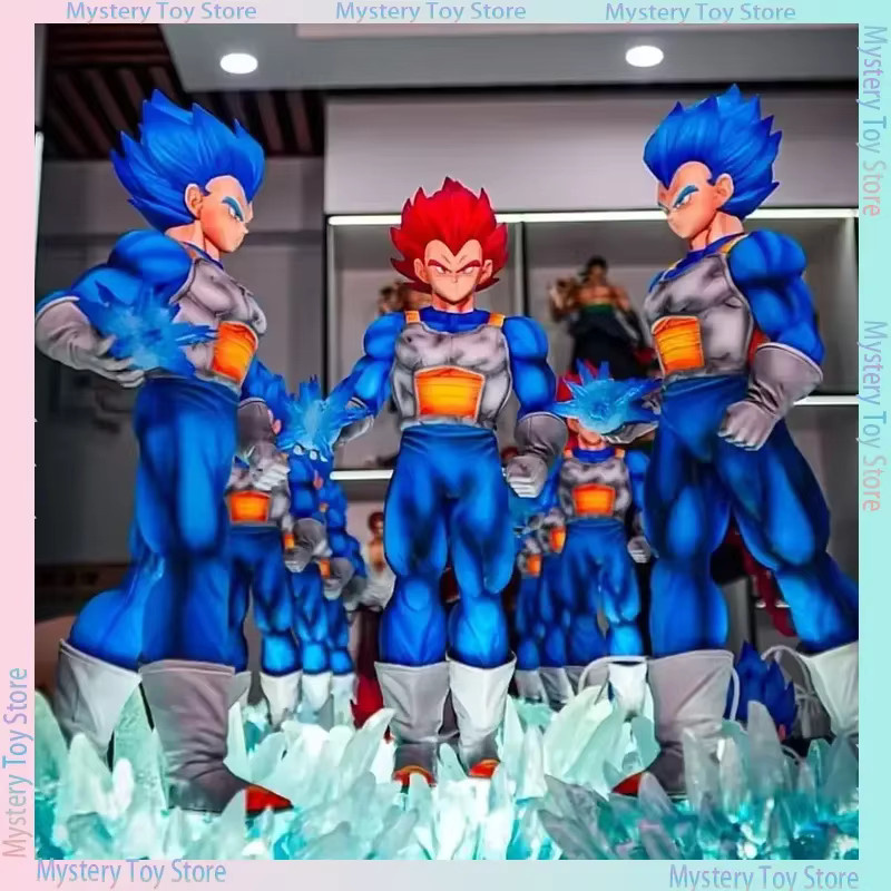 Bandai Dragon Ball Z Majin Vegeta Figur, Actionfiguren, mit LED-Basis - Bild 1