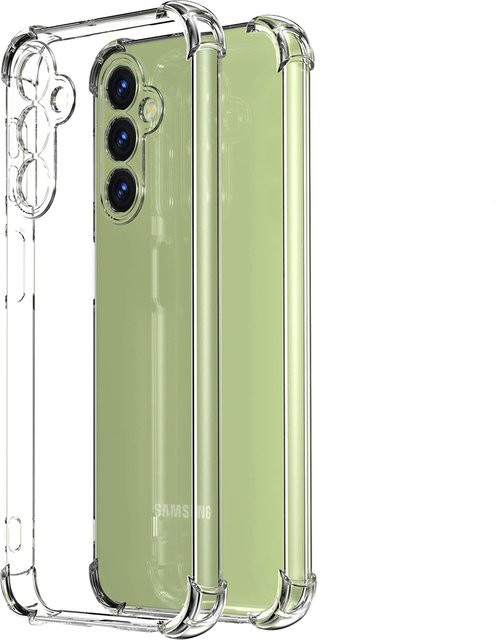 Transparente stoßfeste Silikonhülle für Samsung Galaxy S25 S24 S23 S22 Ultra Plus FE A55 A35 A25 A15 A54 A34 A24 A14 - Bild 1