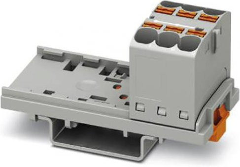 Phoenix Contact Verteilerblock 3273526 Zugfeder Grau 8 Stück - Bild 1