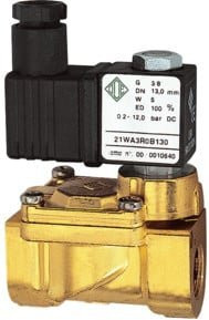 Riegler Magnetventil 2/2-Wege MV MS NC 230V 50Hz 10VA FKM G1/2 PN16 2-12bar Multicolor - Bild 1