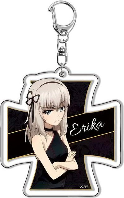 Schlüsselanhänger Girls And Panzer Anime, gray, Unisex - Bild 1
