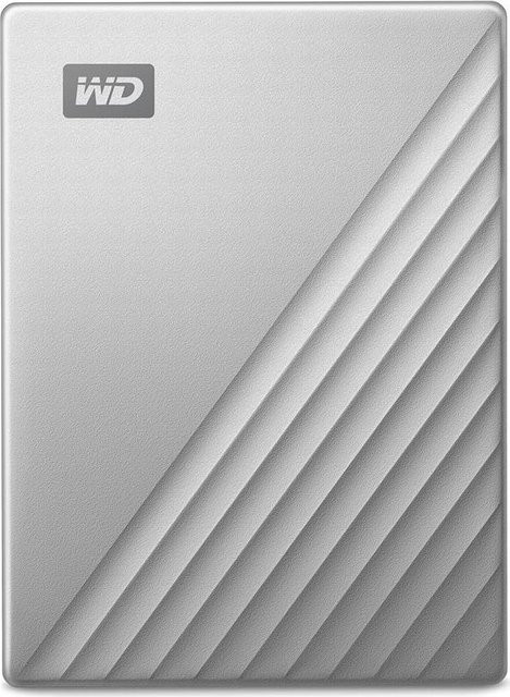 Western Digital My Passport Ultra for Mac Externe Festplatte 6TB Silber USB-C 256-Bit-AES Verschlüsselung - Bild 1