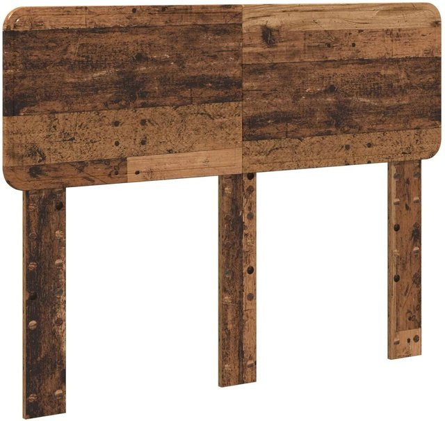 vidaXL Kopfteil aus Holzwerkstoff in Altholz-Optik, Farbe Braun, Breite: 120 cm - Bild 1