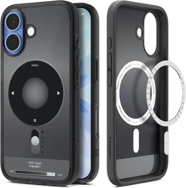 Spigen Ultra Hybrid Classic MagSafe Schutzhülle für Apple iPhone 17 in Schwarz - Bild 1