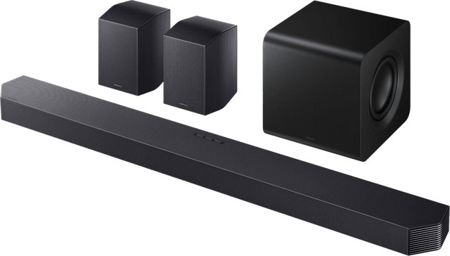 Samsung HW-Q935GF Soundbar System in Schwarz mit Subwoofer und Rücklautsprechern, 5.1.2 Surround Sound, Bluetooth, Wi-Fi und HDMI - Bild 3