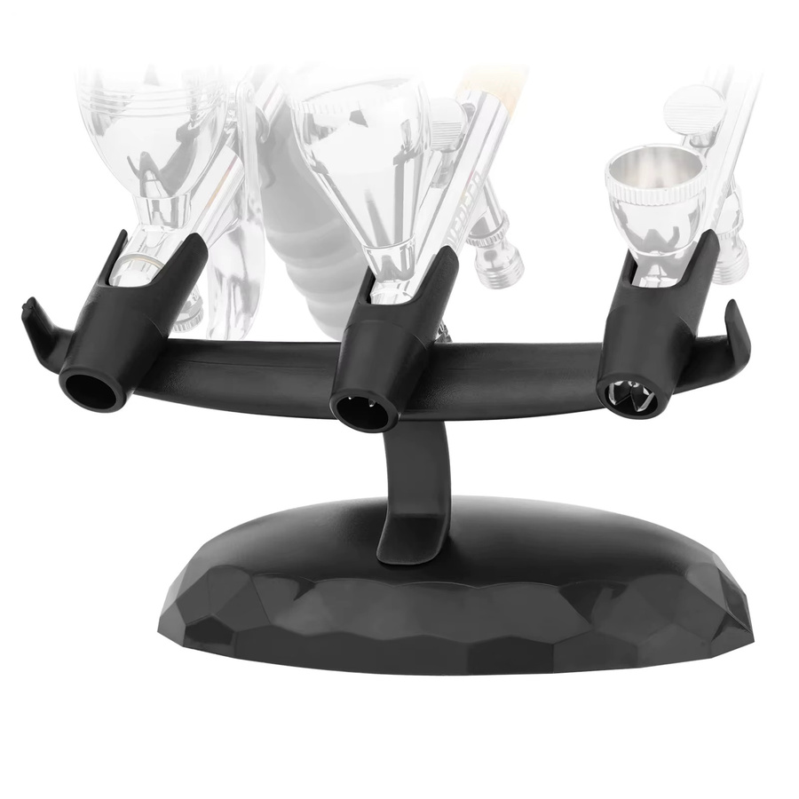 NEOECO Hochleistungs-Airbrushhalter für 3 Airbrush-Werkzeuge in Schwarz, B/T/H: 134,0 x 90,0 x 80,0 cm - Bild 5