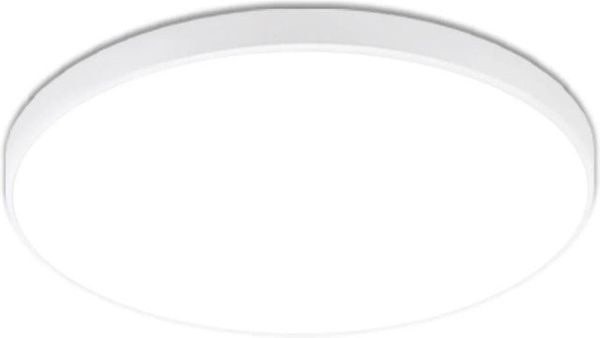 NETTLIFE LED Deckenleuchte aus Kunststoff in Schwarz für Badezimmer und Balkon