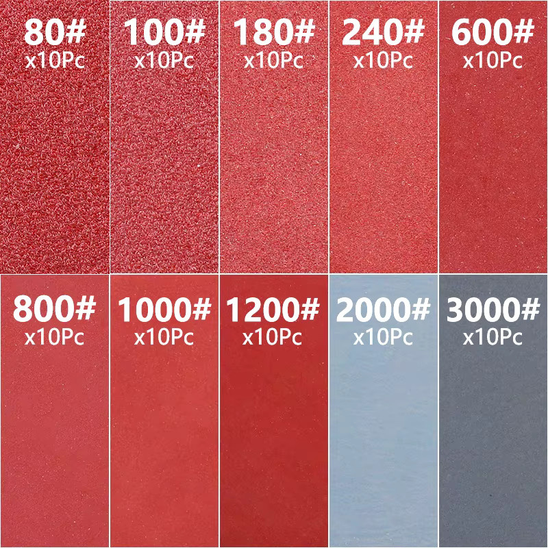 CMCP 102 Stück Schleifscheiben Pads Set mit 80-3000 Körnung für Bohrschleifer und Drehwerkzeuge, 2 Zoll - Bild 2