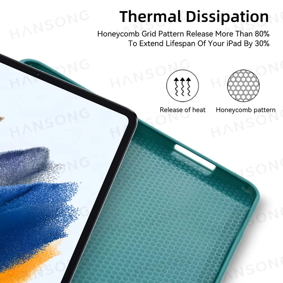 Samsung Galaxy Tab S6 Lite Hülle in Blau für Tab A7 A8 A9 S9 FE S7 S8 S9 Plus - Bild 5