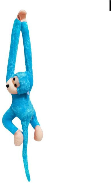 Yiran Health & Beauty Bananenaffe Plüschtier, Blau - Bild 1