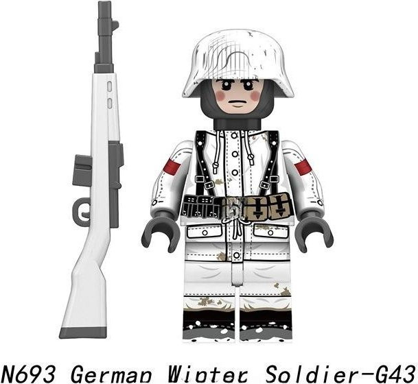 BELA Soldaten Figuren Bausteine, Weiß, ab 6 Jahren - Bild 1