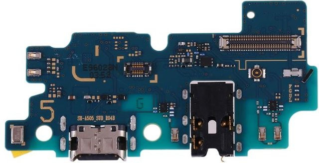 Samsung Ladeanschlussplatine mit USB-C für Galaxy A50 SM-A505F in Blau - Bild 1
