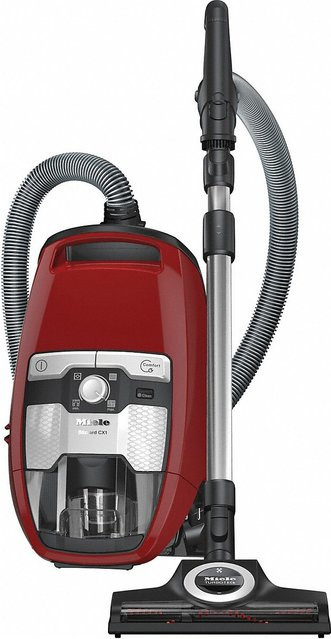Miele Blizzard CX1 Cat & Dog Beutelloser Bodenstaubsauger mit HEPA-Filter und Turbobürste in Mangorot - Bild 1