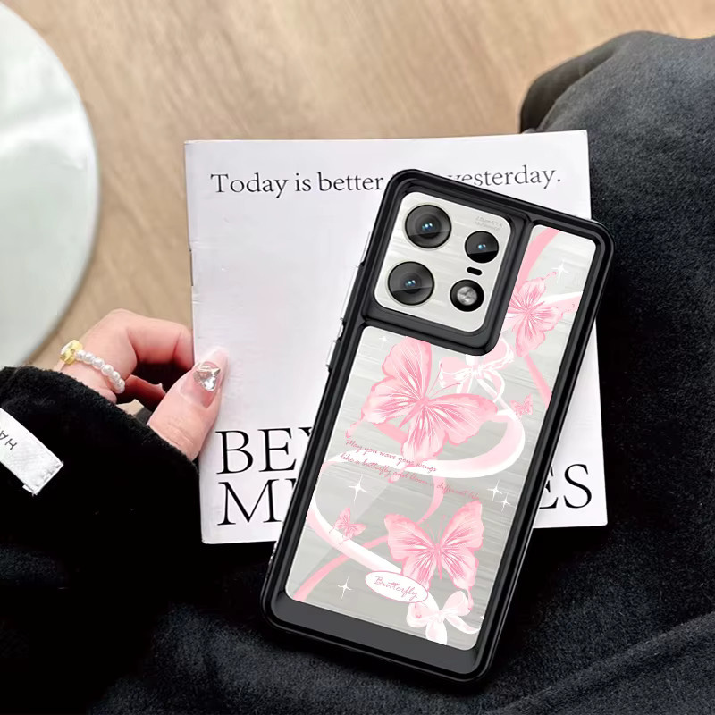 Transparentes Motorola Handy Case aus Acryl und TPU für verschiedene Modelle wie G35, G55, G75, Edge 40 und Edge 50 Pro - Bild 4