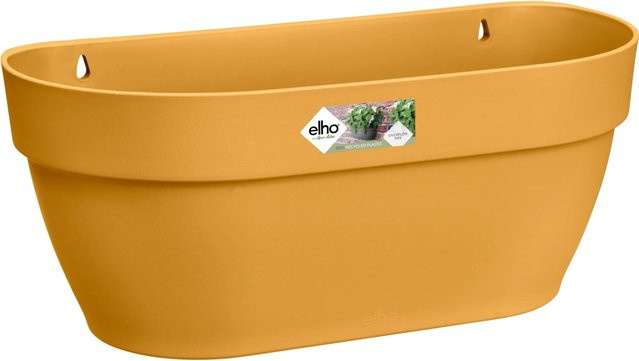 Elho Wandblumenampel Vibia Campana in Honiggelb, B/T/H: 35 x 16 x 15 cm - Bild 1