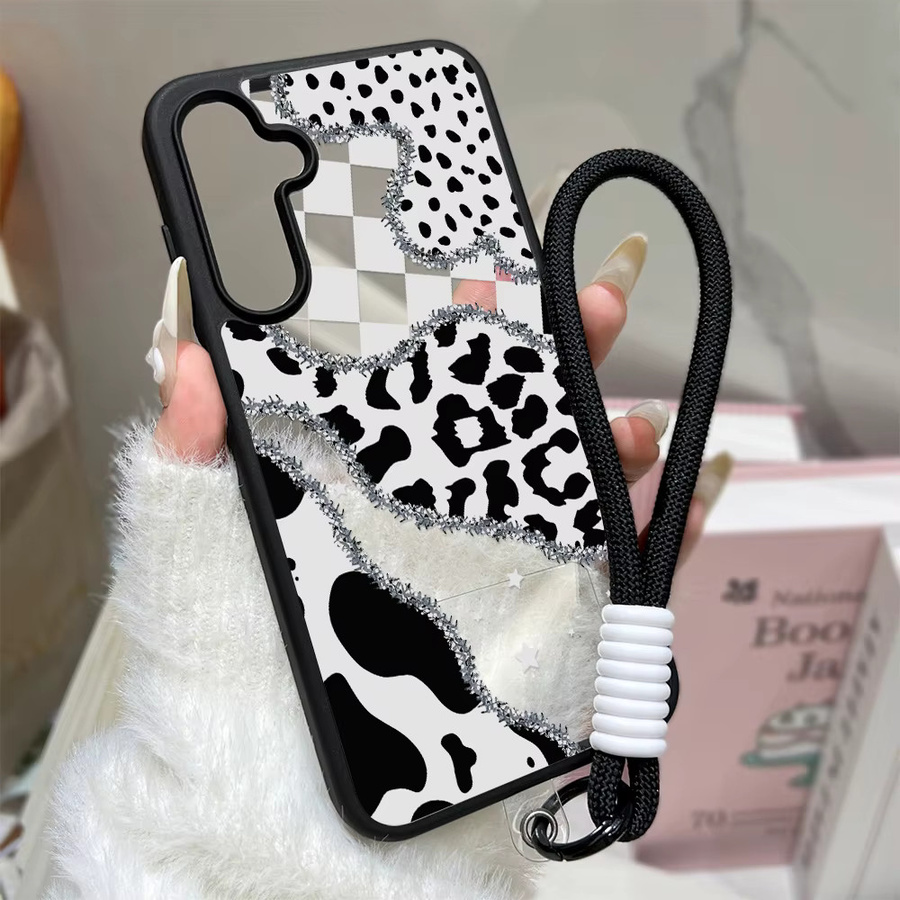 AKABEILA Silikon-Handyhülle mit Leoparden-Design für Samsung Galaxy A-Serie in Multicolour - Bild 5