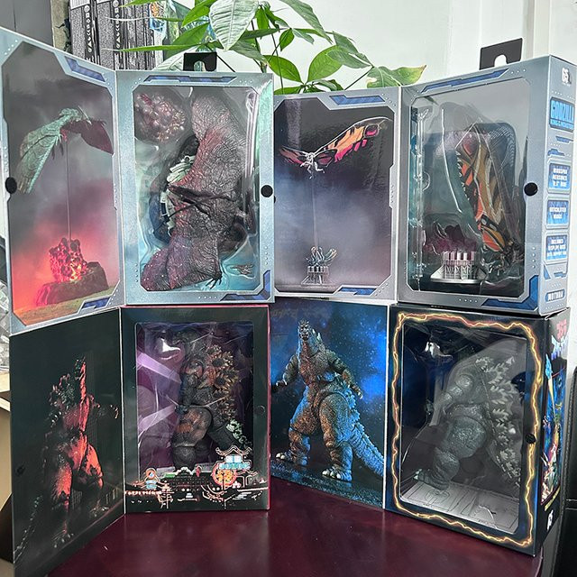NECA Godzilla Mothra Rodan 1995 Filmversion Red Fire Godzilla 1994-Version Space Godzilla, Actionfigur, ab 6 Jahren - Bild 1