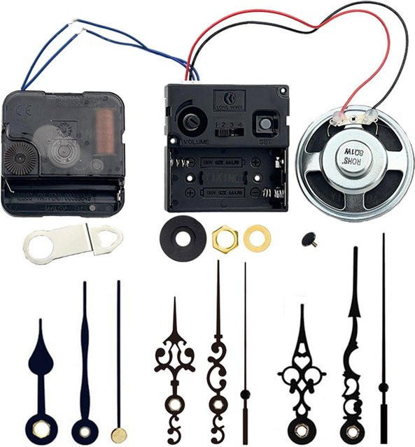Quarz-Uhrwerk für Wanduhr, Batteriebetrieben, Unisex - Bild 1