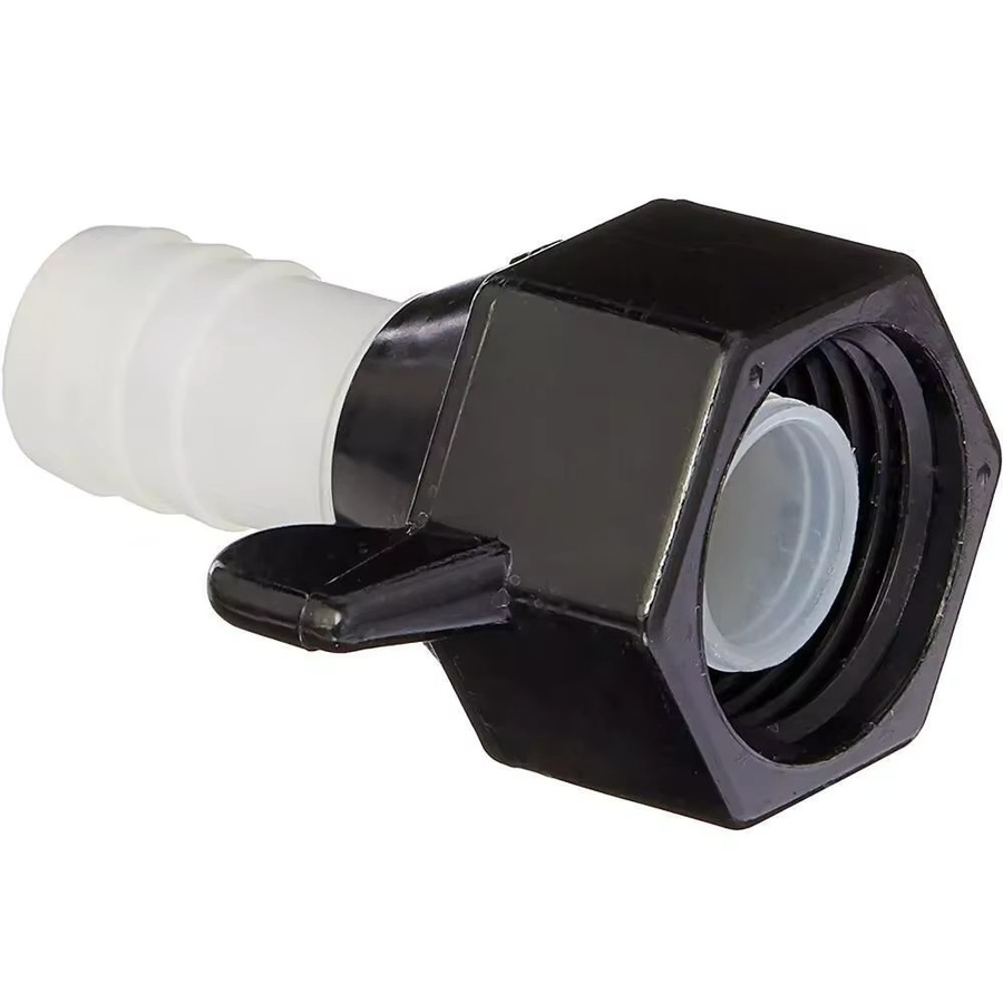 Shurflo Pumpenbeschläge Set mit 2 Stück: Gerade und Winkelanschlüsse 1/2 Zoll (12 mm) für Wohnwagen und Wohnmobil - Bild 3