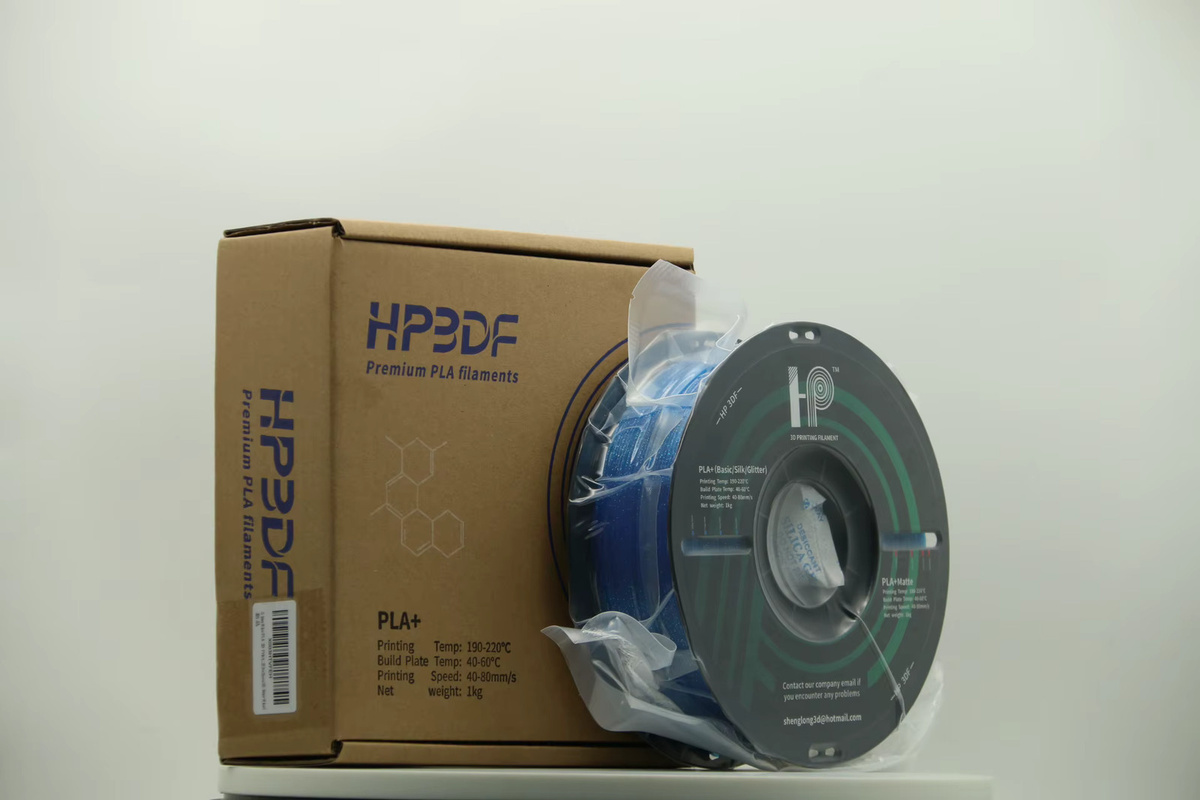 HP3DF SILK 3D-Druckerfilament Gold, 3 Rollen à 1 kg, 1,75 mm +/- 0,02 mm, seidig glänzende Oberfläche für FDM-Drucker - Bild 3