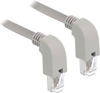 Delock Patchkabel RJ45 Cat.6a S/FTP Ethernet LAN grau 2,0 m - Bild 1