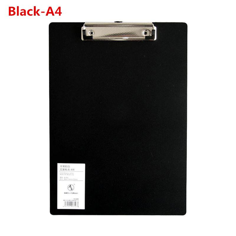 Yiran Furniture Klemmbrett aus PP-Kunststoff und Stahl in Schwarz für A4 A5 A6 Büro und Schule - Bild 7