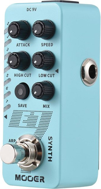 Mooer Digital Reverb Pedal für E-Gitarre mit 7 Reverb-Tönen und True Bypass in Grün - Bild 1