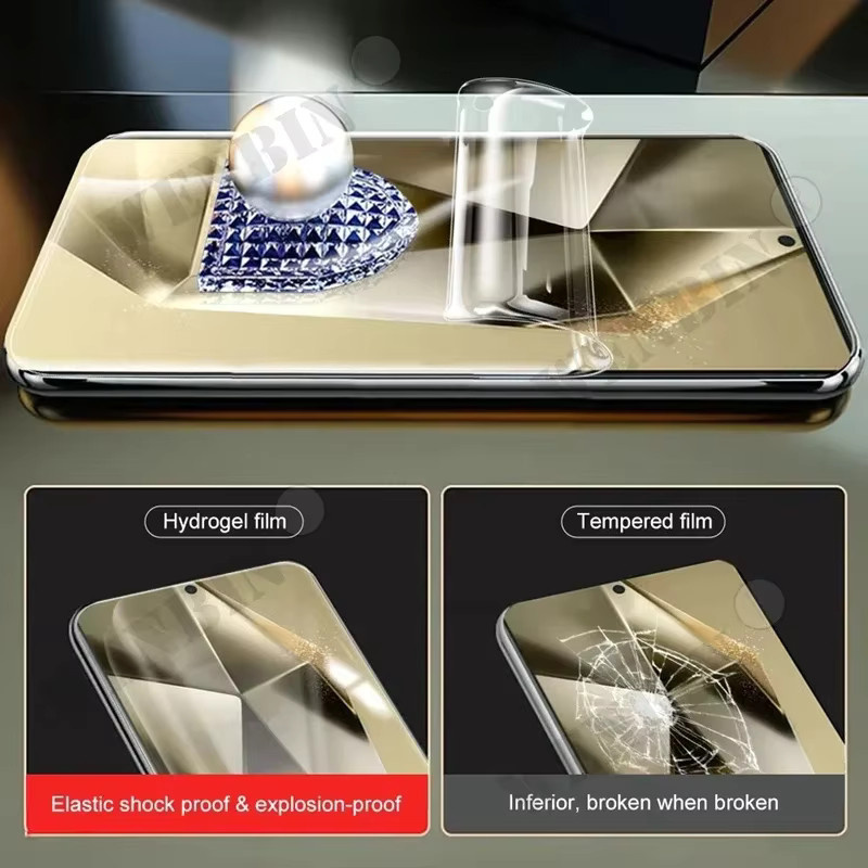 5 Stück transparente Hydrogel-Displayschutzfolien für Samsung Galaxy S26 S25 S24 S23 Ultra Plus S24 FE A56 A55 A35 A36 A16 A15 - Bild 4
