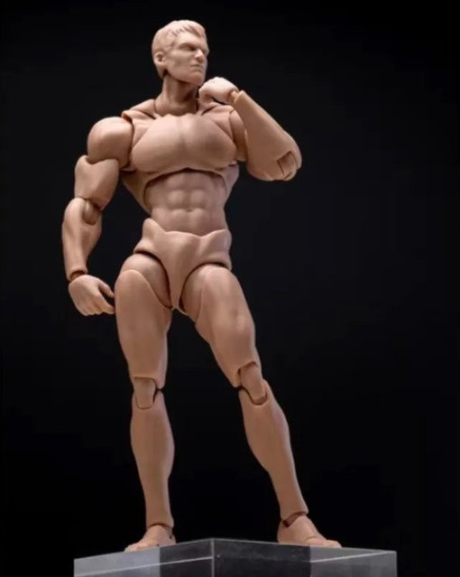 Wind Toys Männliche Actionfigur, 1/12 Maßstab, 16cm, Muskulöser Körper - Bild 1
