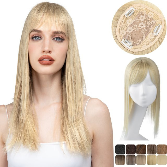 SARLA Haar Topper Toupet, Braun, Damen - Bild 1