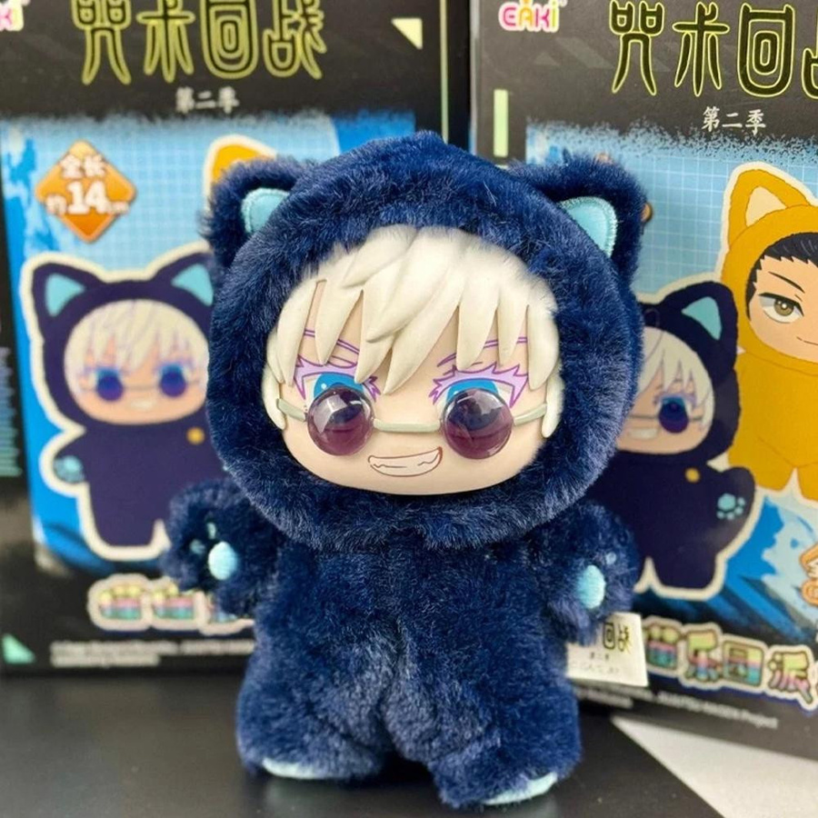 EAKI Jujutsu Kaisen 2 Katzenohr Plüschtier Anime Blind Box ab 14 Jahren - Bild 3