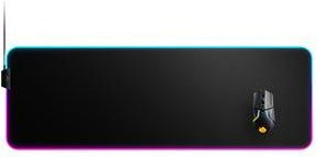 SteelSeries QcK Prism Cloth XL Gaming-Mauspad in Schwarz - Bild 1