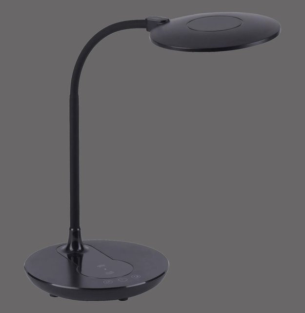 Just Light. LED-Tischleuchte Astrid Schwarz, dimmbar und verstellbar, B/T/H: 24 x 33 x 53,5 cm - Bild 1