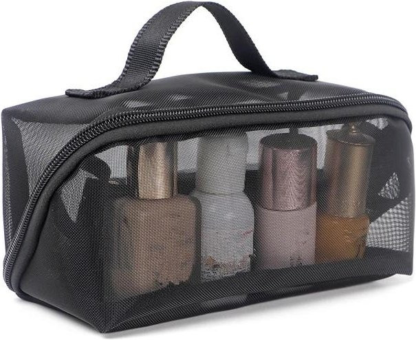 NATAWA Kosmetiktasche, Transparent, Schwarz, Unisex - Bild 1