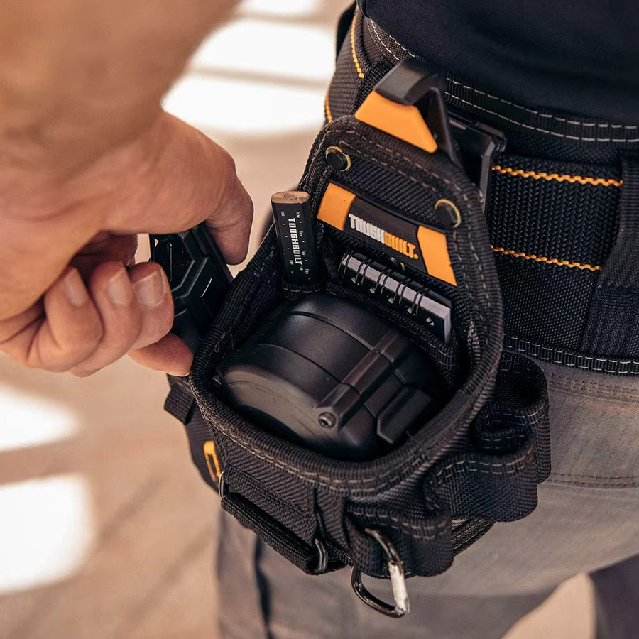 Toughbuilt ClipTech Hub 7-Fach-Profi-Tasche mit Notebook-, Stift- und Messeraufbewahrung in robuster 6-Schicht-Konstruktion - Bild 5