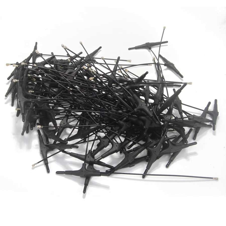 NeebRC T-Typ ELRS Antenne 915 MHz 2,4 G Schwarz IPEX 1 für FPV Drone TBS Crossfire FRSKY R9 ELRS Nano Empfänger Längen: 78 mm, 120 mm, 220 mm - Bild 2