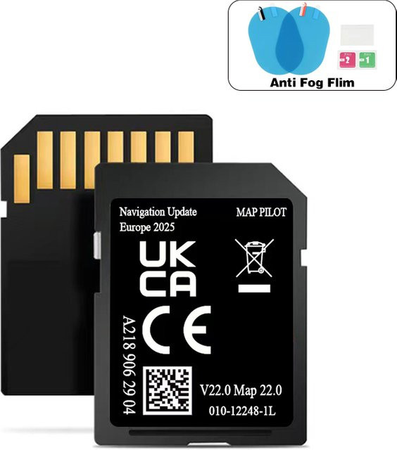 Garmin SD Karten Navigationskarte Europa Version 2026 für Mercedes A B C E-Klasse CLA CLS GLS - Bild 1