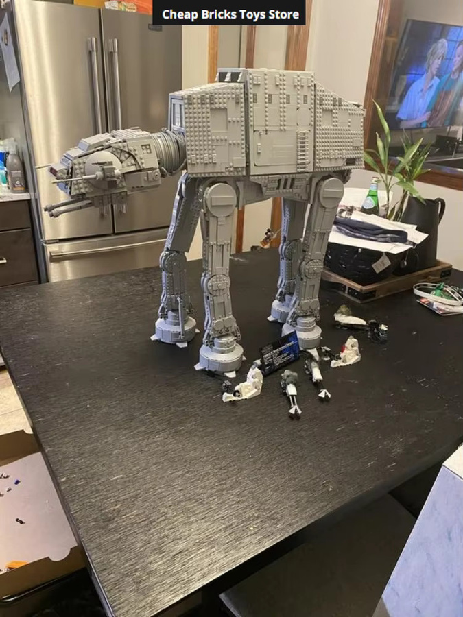 Potdemiel Imperial Walker, Bausteine, 6.782 Teile, Militärfahrzeug-Modell - Bild 5