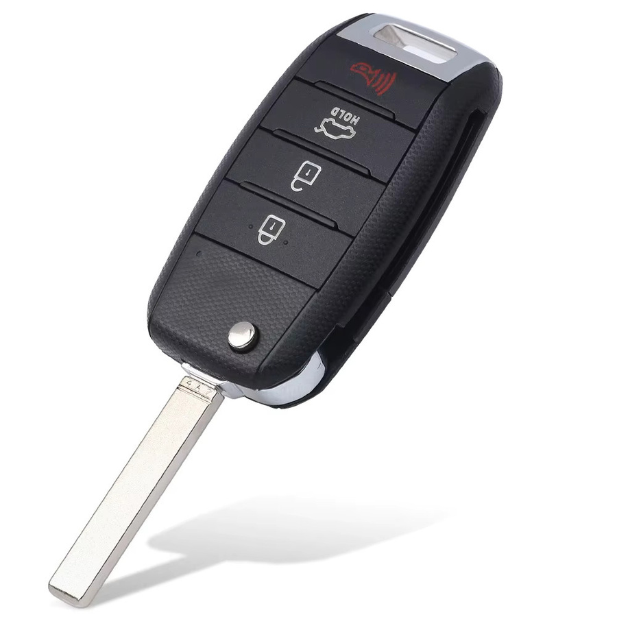 KEYECU Fernschlüsselanhänger für Kia Optima in Schwarz (95430-2T560 95430-D4010) - Bild 2