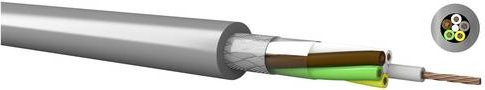 Kabeltronik LiYCY Steuerleitung Grau 5 x 0,5 mm² 100 m - Bild 1