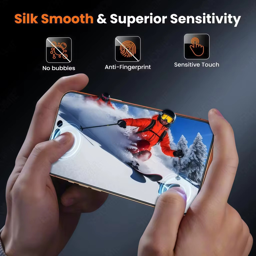 Panzerglasfolie Displayschutz für Apple iPhone Modelle in Transparent - Bild 3